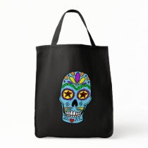 Sugar Skull Tote Bag