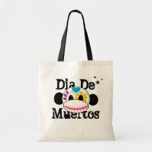 Sugar Skull Tote Bag