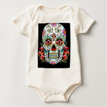 sugar skull . t-shirts