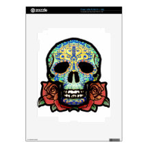 Sugar Skull with Roses