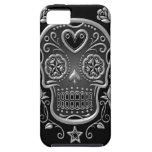 Sugar Skull with Roses, dark iPhone 5 Covers