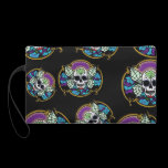 Sugar Skull Wristlet bagettes bags