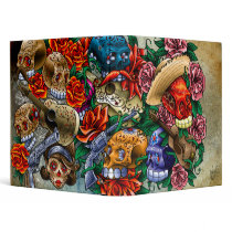 Sugar Skulls Binder binders