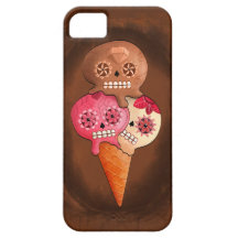 Sugar Skulls Ice Cream iPhone 5 Cases