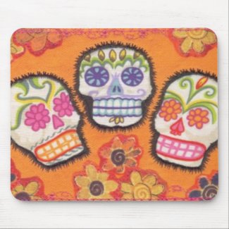 Sugar Skulls Mousepad mousepad