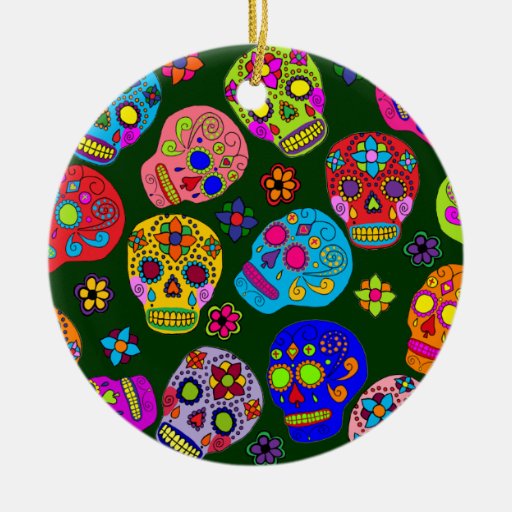 Sugar Skulls Ornament