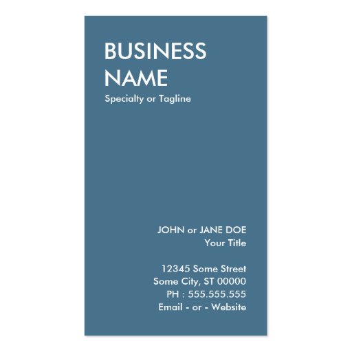 sugar skullz : 1 business card template (back side)
