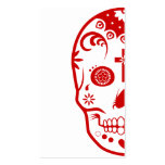 sugar skullz : 2 business card template