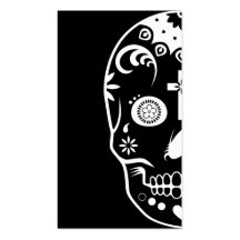 sugar skullz : 2 business card templates