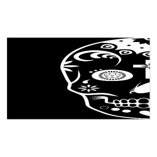 sugar skullz : 2 business card templates