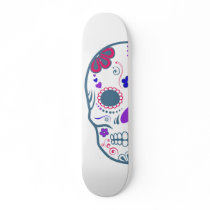 sugar skullz custom skate board