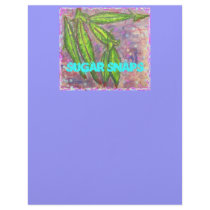 Sugar Snaps Personalized Letterhead