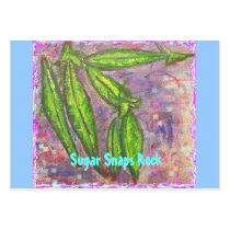 Sugar Snaps Rock Business Card Template
