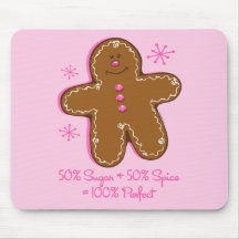 Sugar & Spice Gingerbread Mousepad
