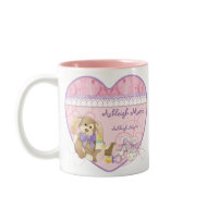 Sugar & Spice, Girl Baby Birth Announcement Mug mug
