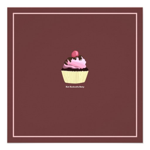 Sugar & Spice It's a Girl Baby Shower Invitation