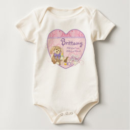 Sugar & Spice, Personalized Baby Creeper shirt
