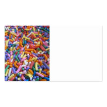 Sugar Sprinkles Business Card Template