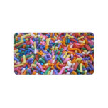 Sugar Sprinkles Personalized Address Labels