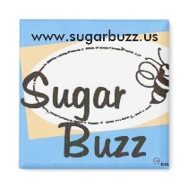 Sugarbuzz Square Magnet
