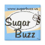 Sugarbuzz Square Magnet