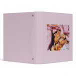 Sugared Donut Holes Vinyl Binder