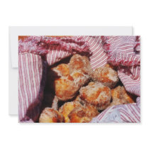 Sugared Donut Holes Personalized Invitation