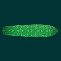 Sugarfly green Long Board skateboards