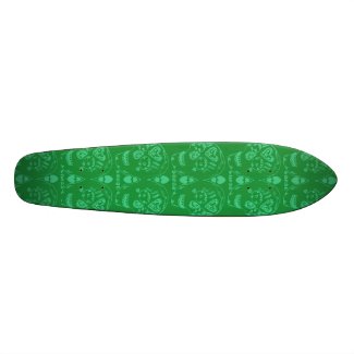 Sugarfly green Long Board skateboard