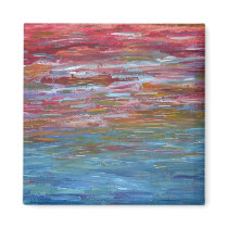 sugary sunset magnets