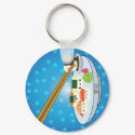 Suhsi Platter Key Chain keychains by perfectlyunnormal Suhsi Platter Key Chain keychains