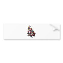 Sui Riu Japanese Dragon Katana Bumper Stickers