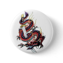 Sui Riu Japanese Dragon Katana Pinback Buttons