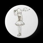 Suicidal Girl Button