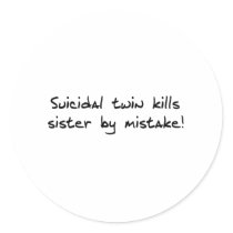 Suicidal Twin stickers