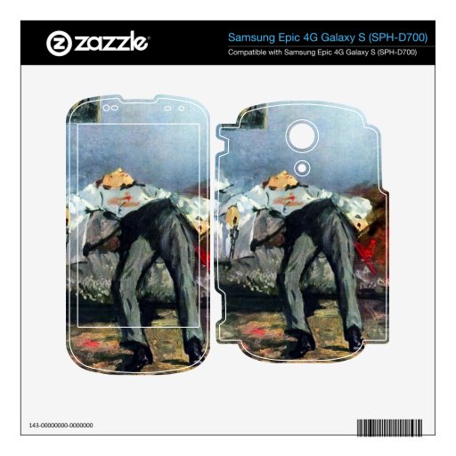 Suicide by Edouard Manet Samsung Epic Decals