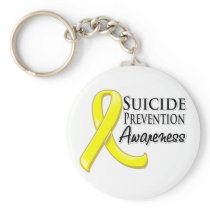 Suicide Prevention Awareness Ribbon Keychains