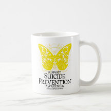 Suicide Prevention Butterfly Mugs