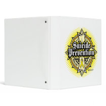 Suicide Prevention Celtic Cross 3 Ring Binders