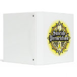 Suicide Prevention Celtic Cross 3 Ring Binders