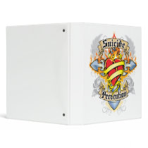 Suicide Prevention Cross & Heart binders