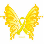 Suicide Prevention Ribbon Butterfly Photo Cutouts