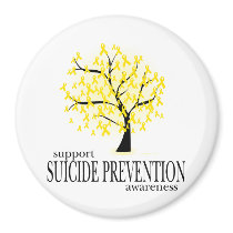 Suicide Prevention Tree Refrigerator Magnet