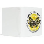 Suicide Prevention Tribal Butterfly Vinyl Binders