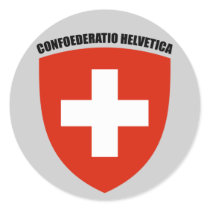 Suisse: Confoederatio Helvetica stickers
