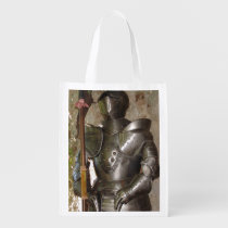 Suit of Armor Reusable Grocery Bag at Zazzle