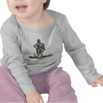 Suit of armor with backdrop t shirts