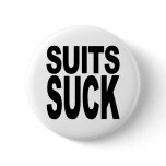 Suits Suck Pin