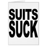 Suits Suck Card
