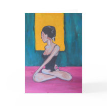 Sukhasana Greeting Card